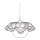 Prezent 74197 B05 - Candelabro suspenso LYRA 1xE27/60W/230V